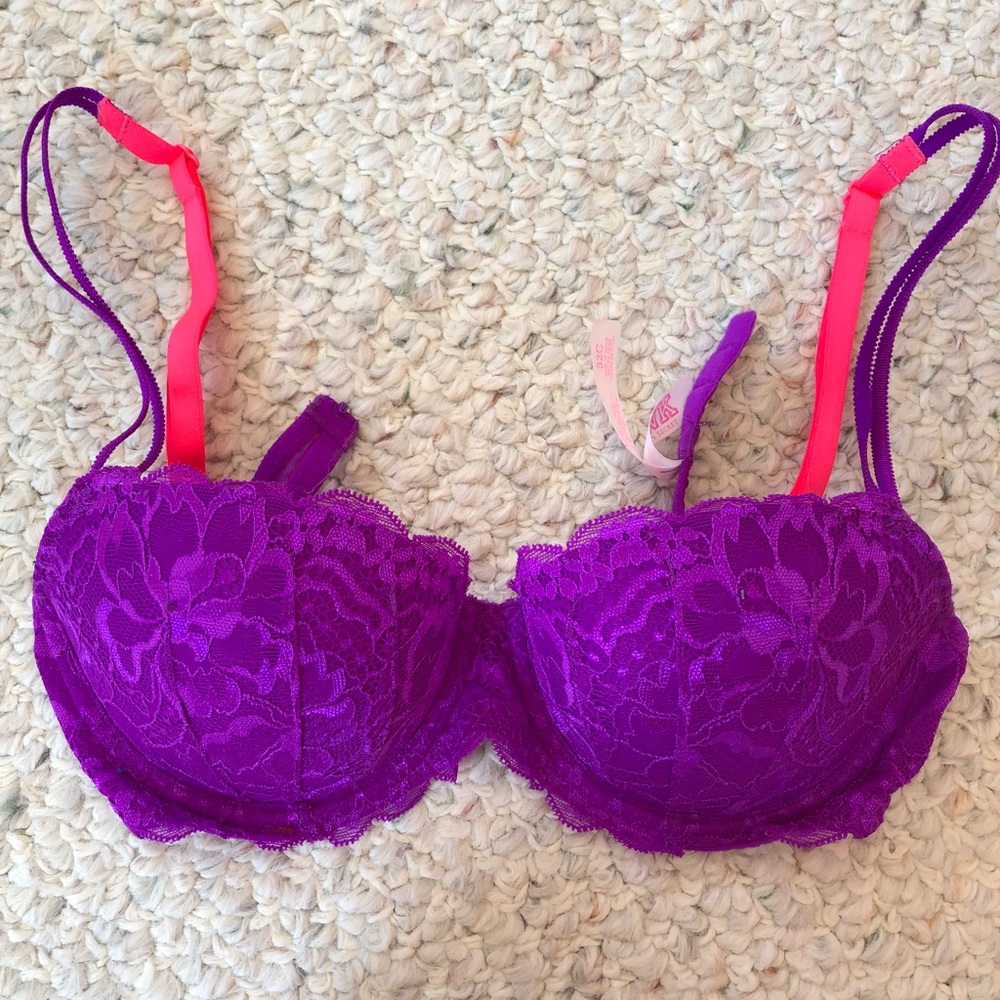 VS Date Push Up Lace Bra